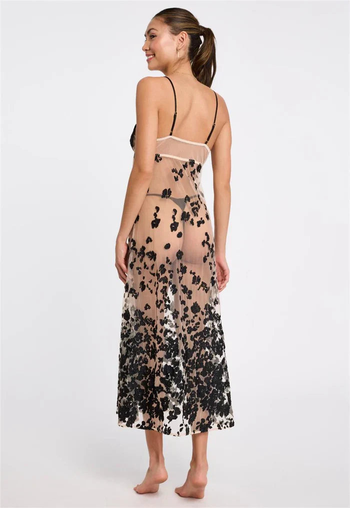 Kiki Gown In Black - Rya