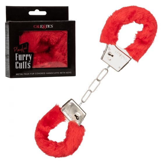 Playful Furry Cuffs - California Exotics - BraTopia