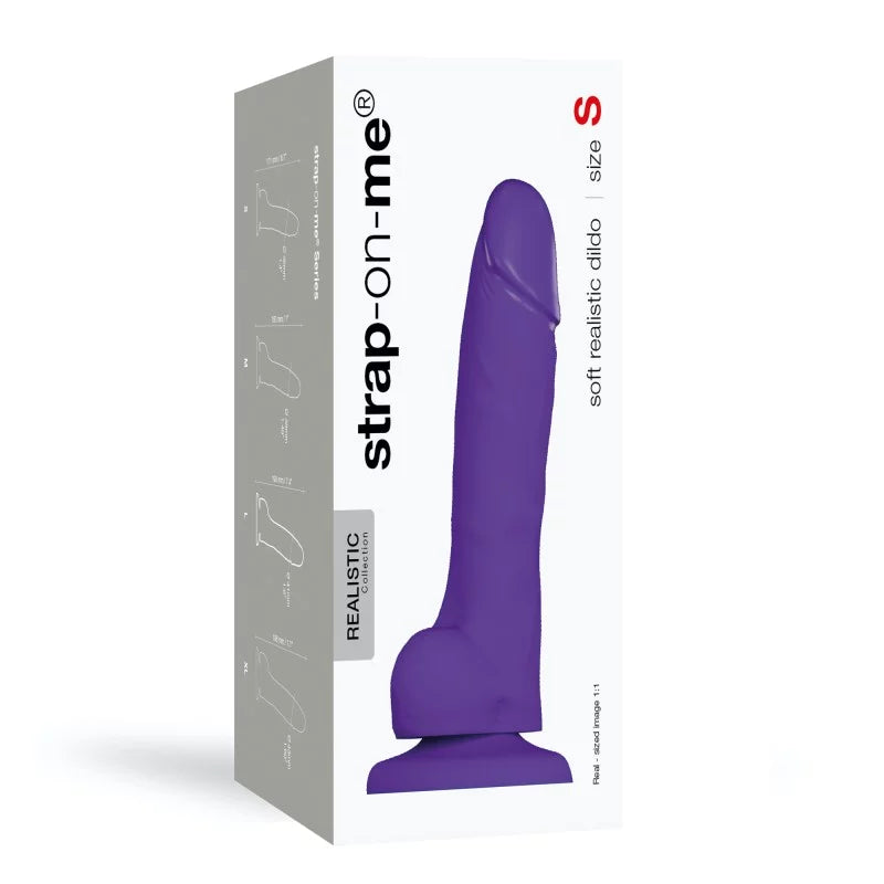 Soft Realistic Dildo - Strap-on-me - BraTopia