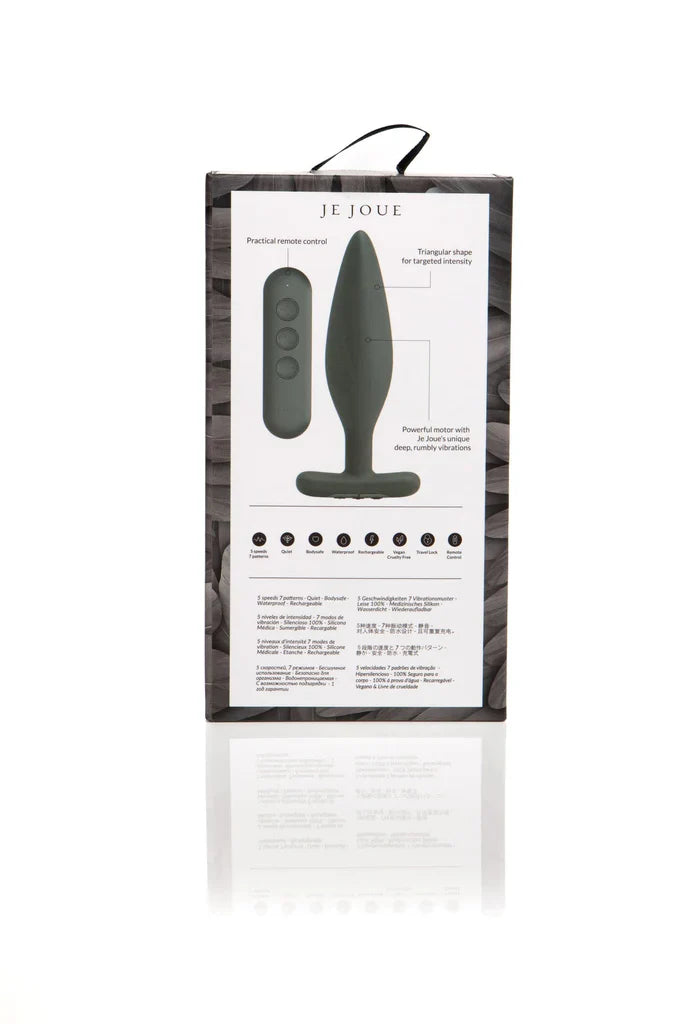 Vesta Vibrating Bullet Plug In Black - Je Joue - BraTopia