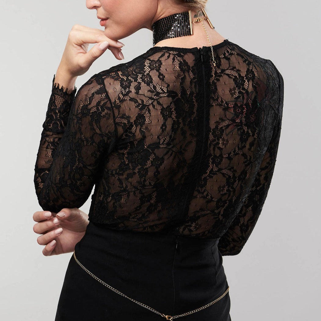 Bijoux Indiscrets Desir Metallique Collar - Black