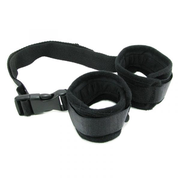 Adjustable Handcuffs In Black - Sex & Mischief