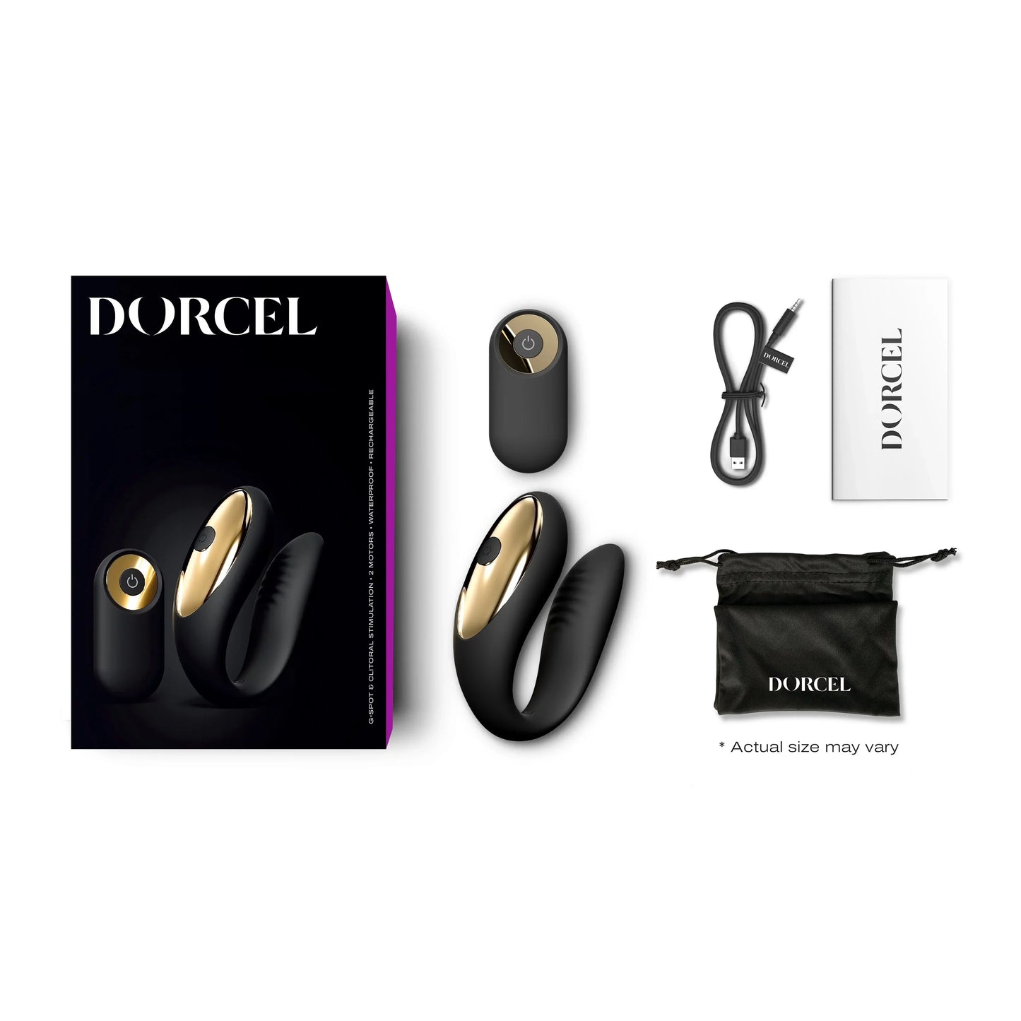 Perfect Lover In Black & Gold - DORCEL