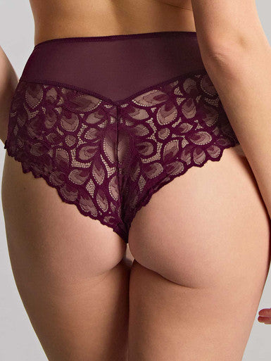 Allure Deep Brief in Plum - Panache