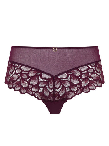 Allure Deep Brief in Plum - Panache