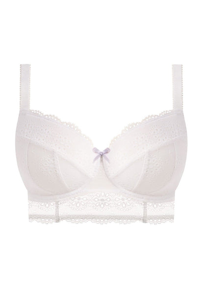 Posie UW Longline Bra in White - Freya