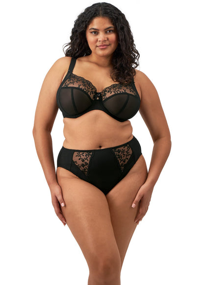 Zarla UW Bra In Black - Elomi - BraTopia