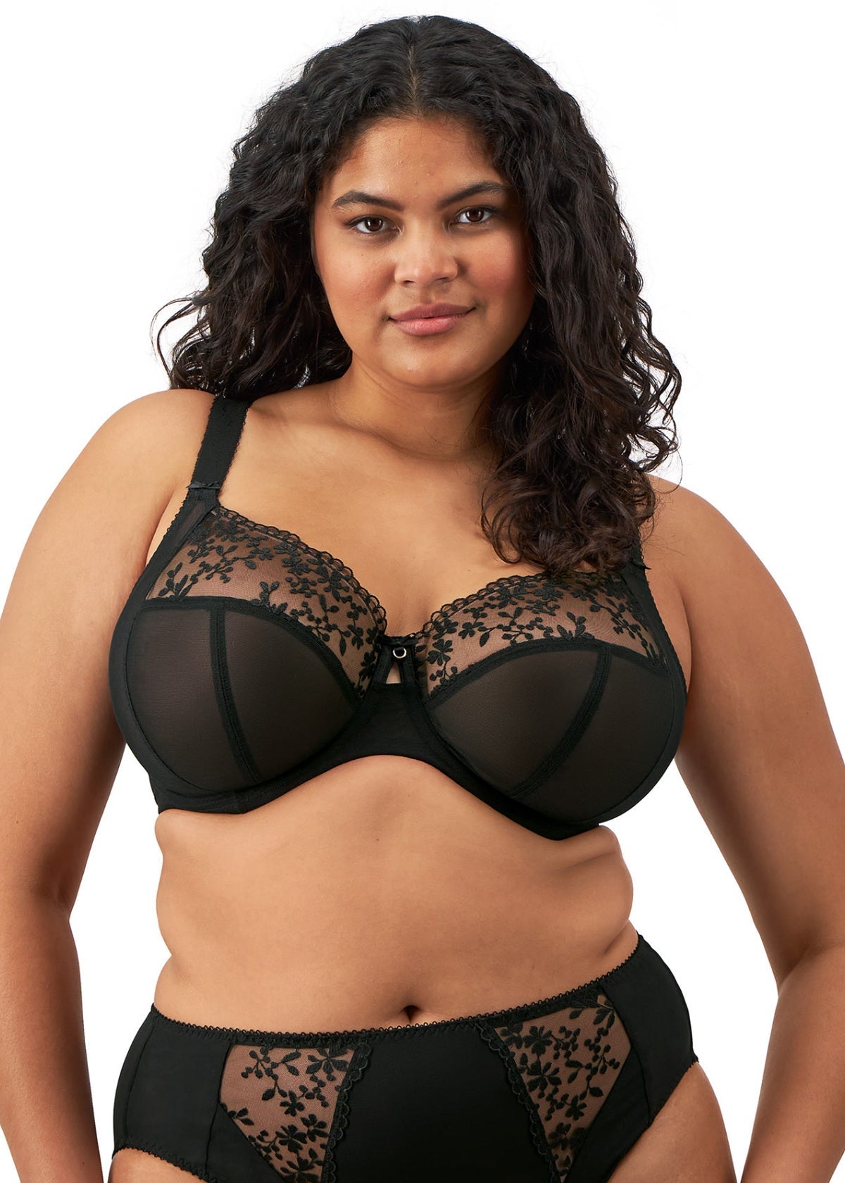 Zarla UW Bra In Black - Elomi - BraTopia
