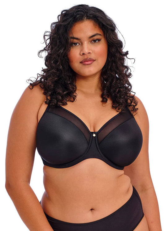 Smooth Underwire Bra In Black - Elomi