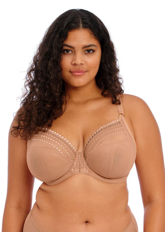 Matilda Plunge Lace Cup In Cafe Au Lait - Elomi