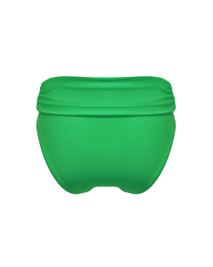 Free Spirit Foldover Brief In Green - Pour Moi
