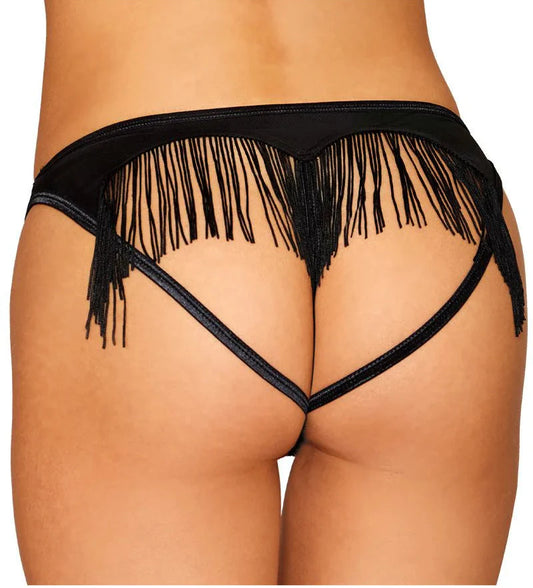 Heart Fringe G-String - Dreamgirl
