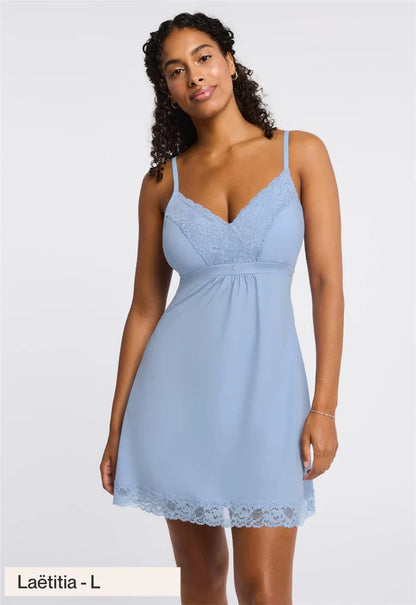 Bust Support Chemise With Cup Insert In Beach House - Montelle