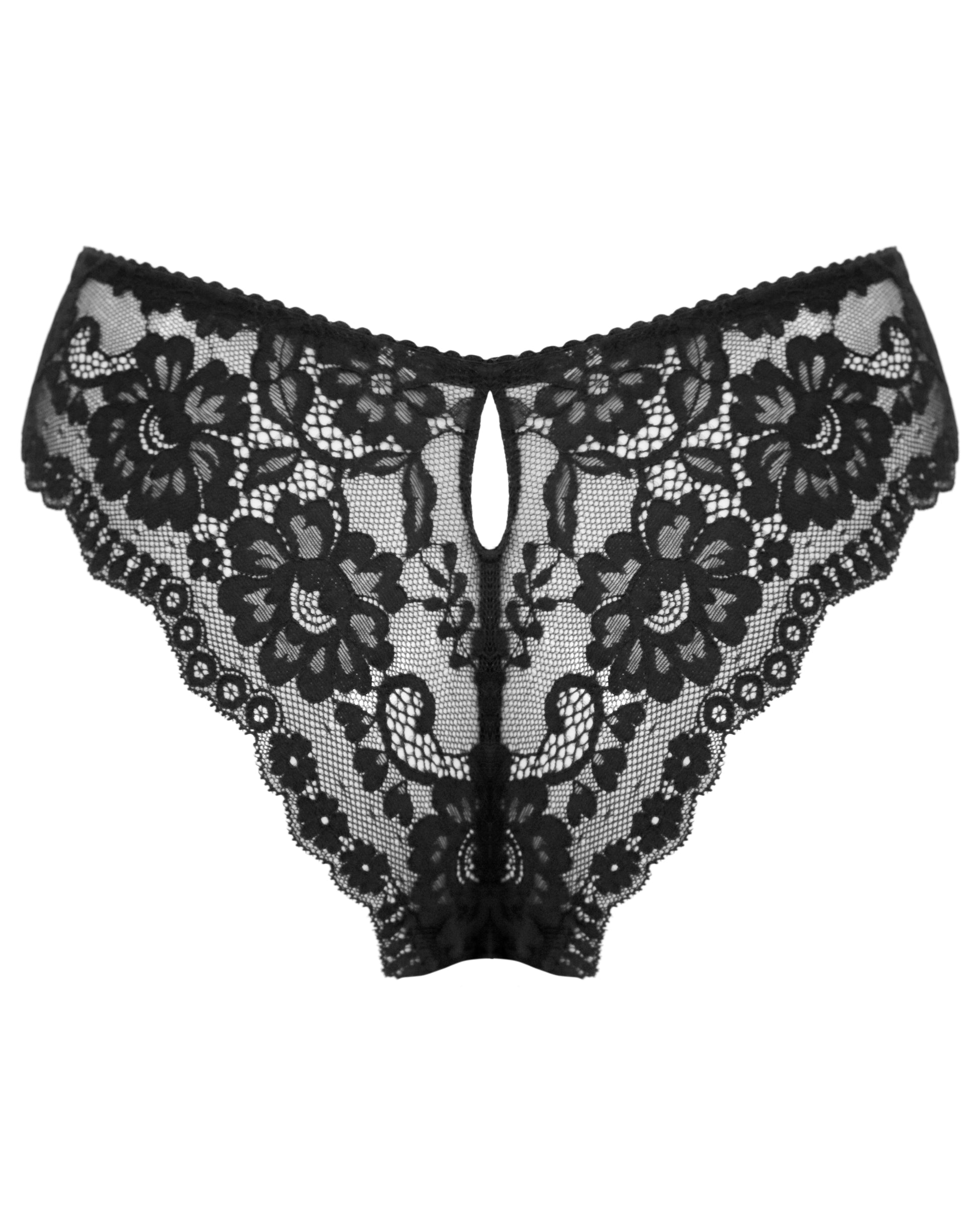 Fleur Cheeky V-Shape Brief In Black - Pour Moi - BraTopia
