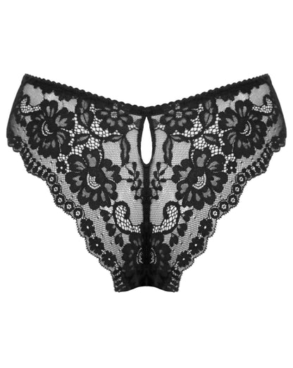 Fleur Cheeky V-Shape Brief In Black - Pour Moi - BraTopia