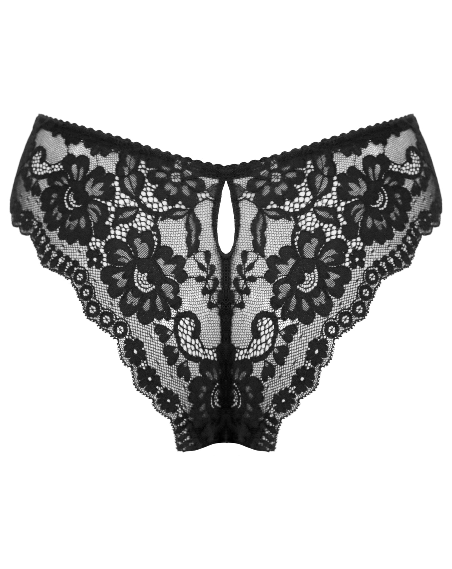 Fleur Cheeky V-Shape Brief In Black - Pour Moi