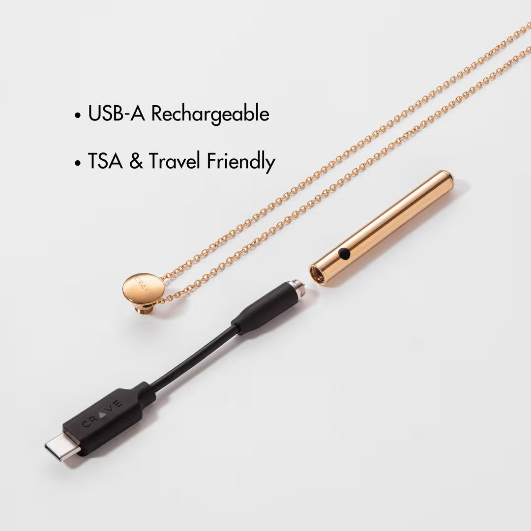 Vesper Mini Vibrator Necklace - Crave