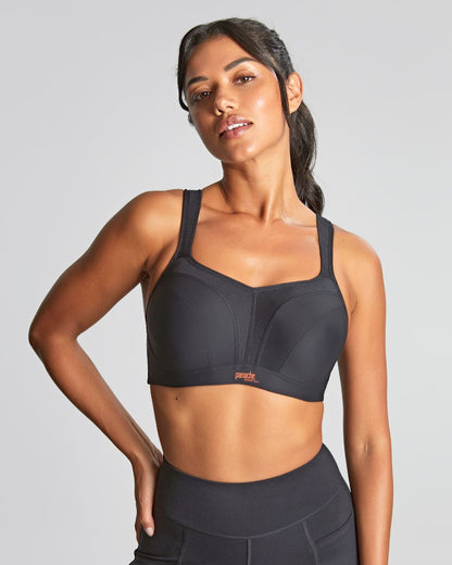 Wired Sports Bra In Black - Panache - BraTopia