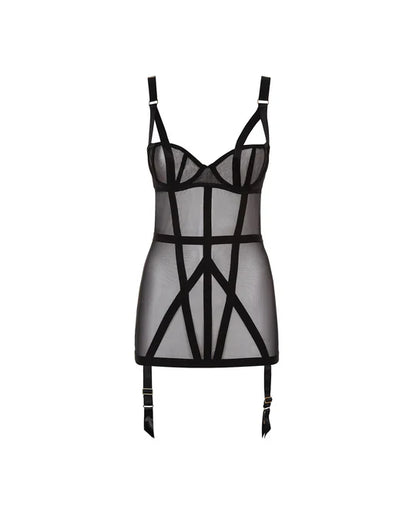 Karolina Basque In Black - Bluebella - BraTopia