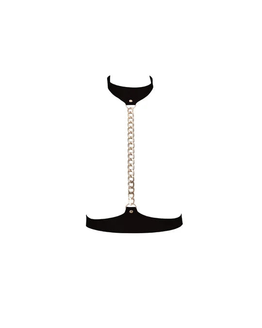 Lotus Harness In Black/Gold - Bluebella