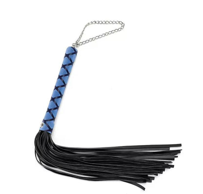 Flogger In Black & Blue - Pink Elephant