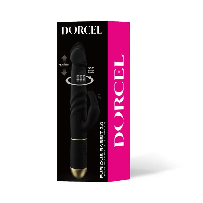 Furious Rabbit 2.0 In Black & Gold - DORCEL