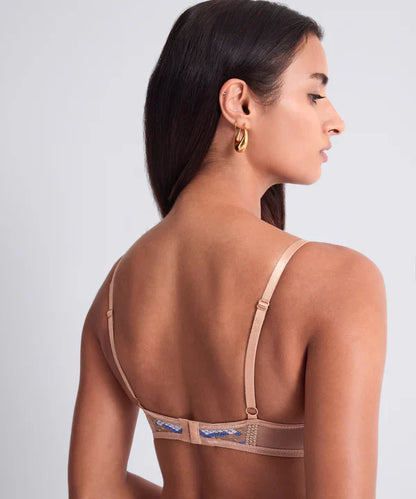 Poetic Delights Underwired Triangle Bra in Skyway - Aubade