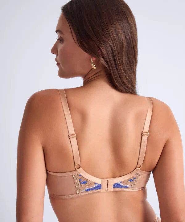Poetic Delights Underwired Triangle Bra in Skyway - Aubade