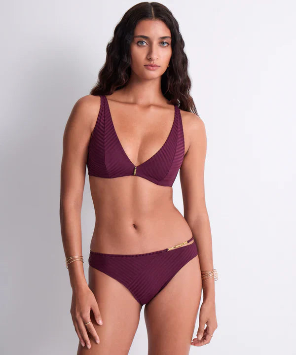Sun Pop Brazilian Brief in Acai - Aubade