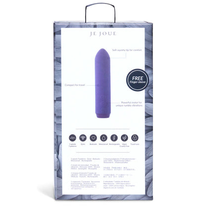 Classic Rechargeable Bullet Vibrator In Purple - Je Joue