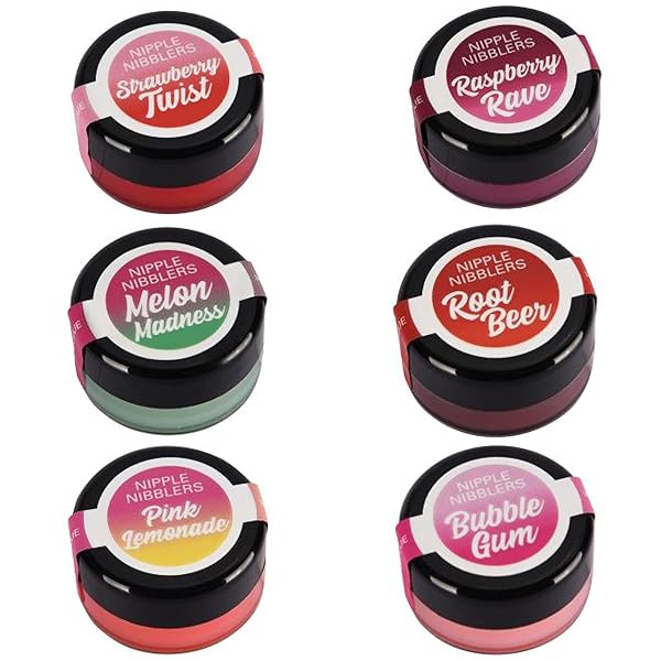 Jelique Nipple Nibblers Tingle Balm Assorted 3 gm - BraTopia