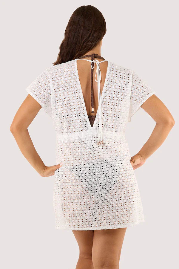 Crochet Beach Kaftan - Wolf & Whistle