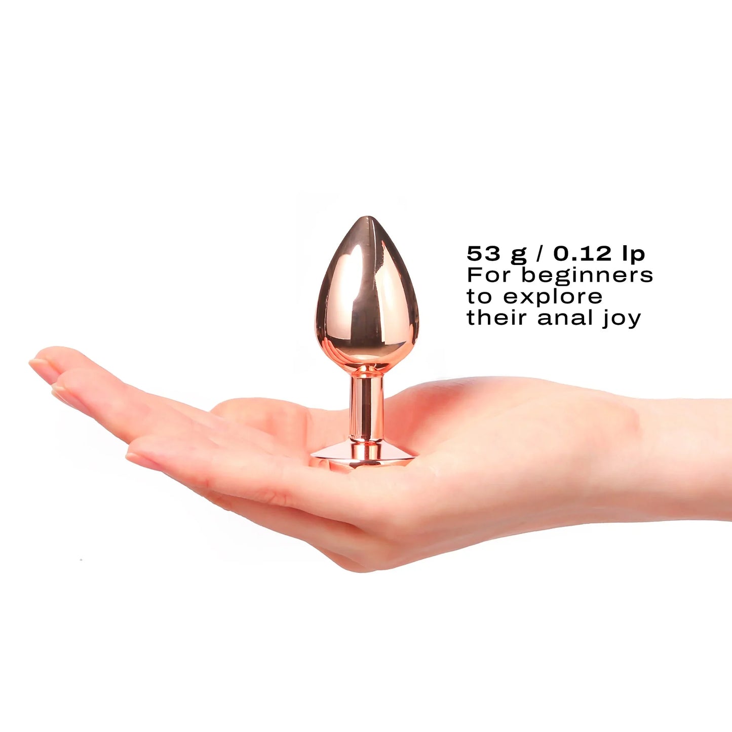 Diamond Plug In Rose Gold - DORCEL