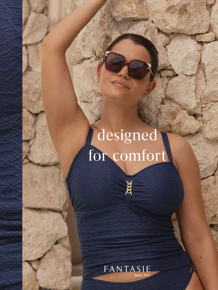 Azores Tankini Top in Midnight - Fantasie