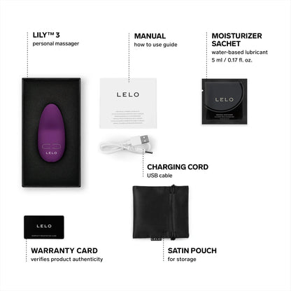Lily 3 In Dark Plum - Lelo