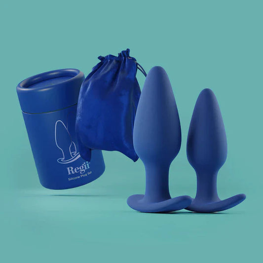 Regii Set of 2 Silicone Anal Plugs - Biird