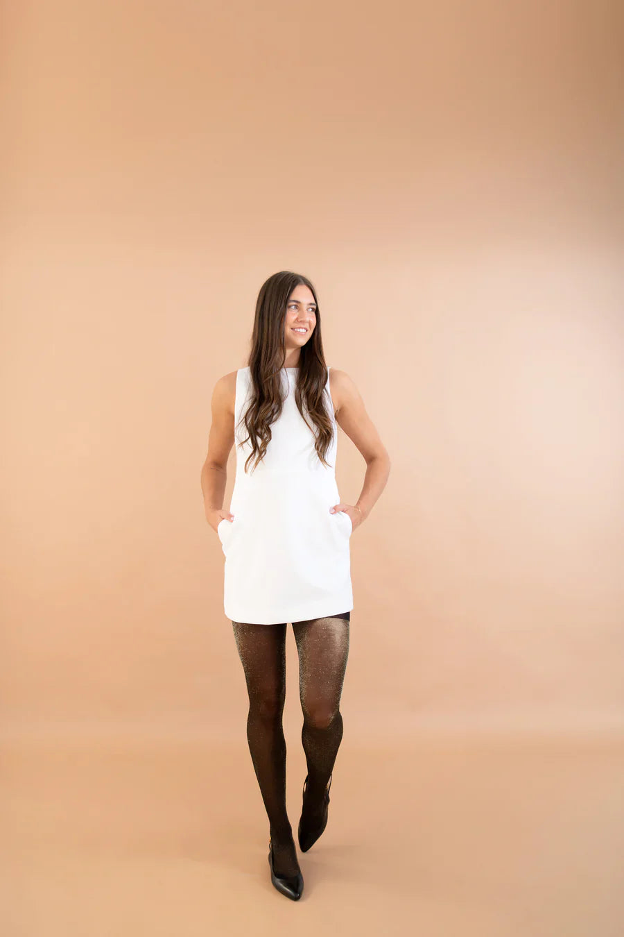 The Champagne Shimmer In Black - Threads - BraTopia