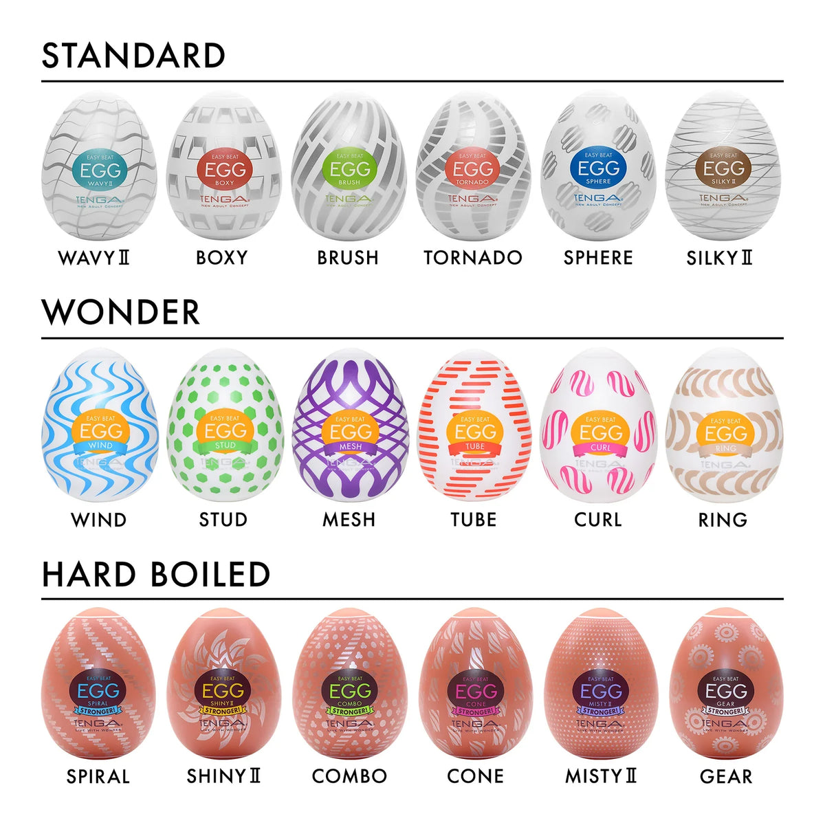 Egg Spiral - Tenga - BraTopia