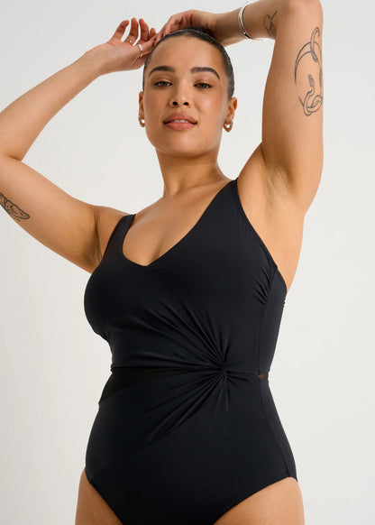 Mesh Panel One Piece - Everyday Sunday