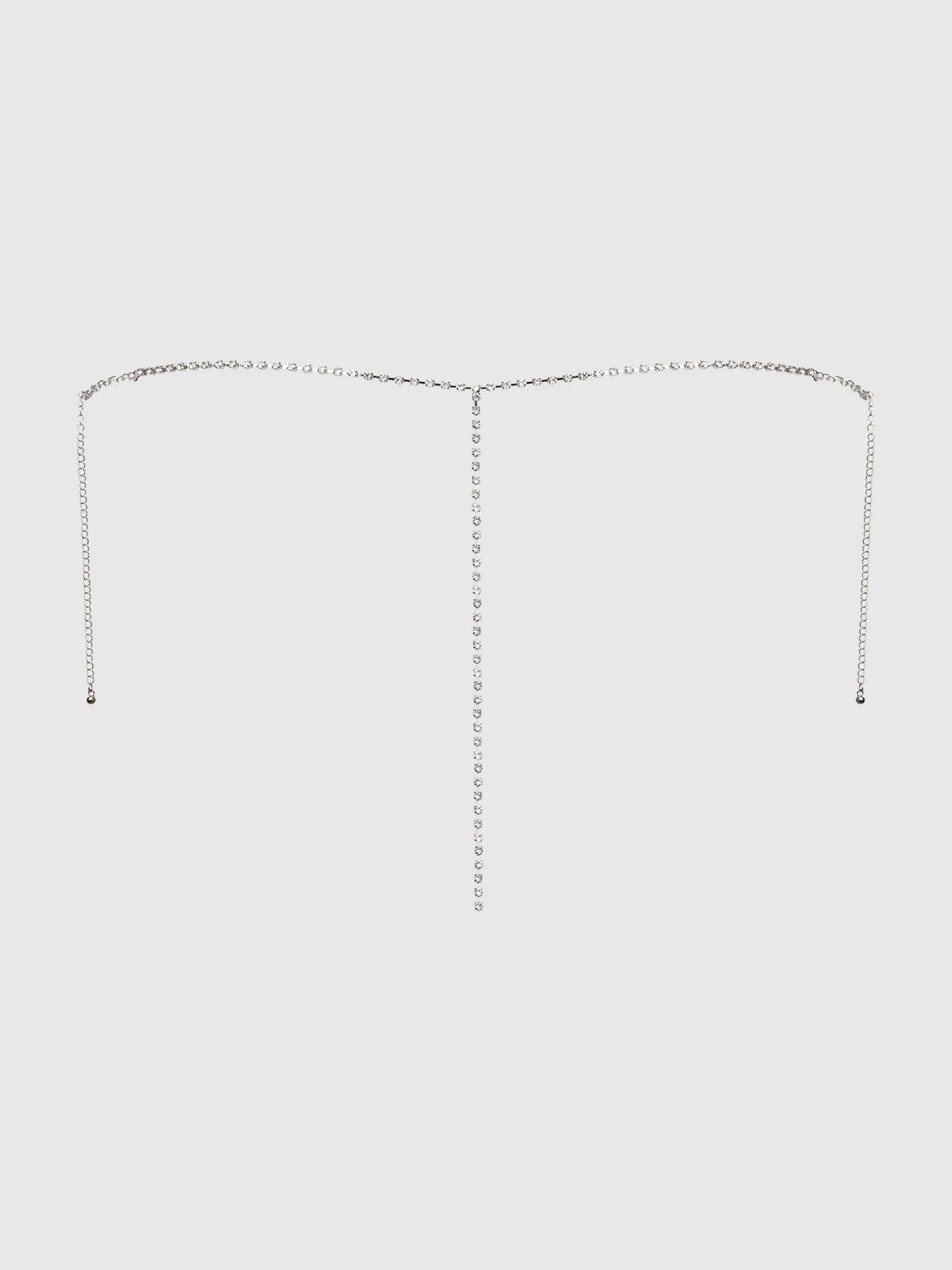 Rhinestone V-Front Panty - House of Desire