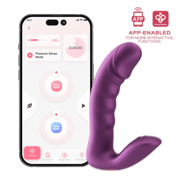 Rora 2 Pressure Sensing Vibe - Honey