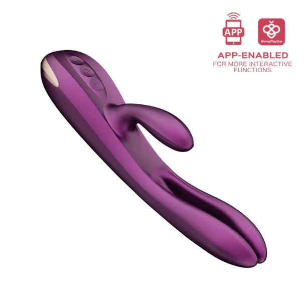 Terri G-Flicking Rabbit Vibrator - Honey