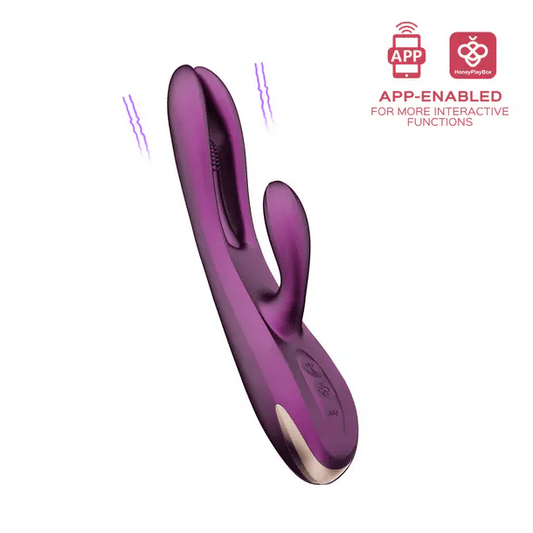 Terri G-Flicking Rabbit Vibrator - Honey