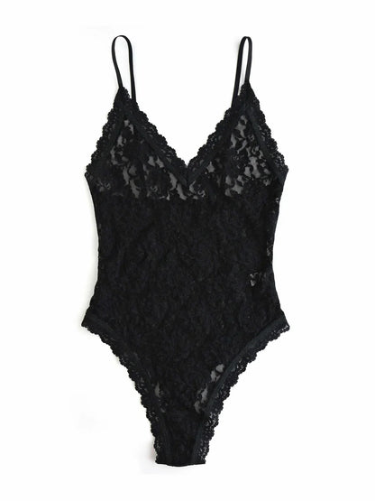 Thong Back Bodysuit In Black - Hanky Panky