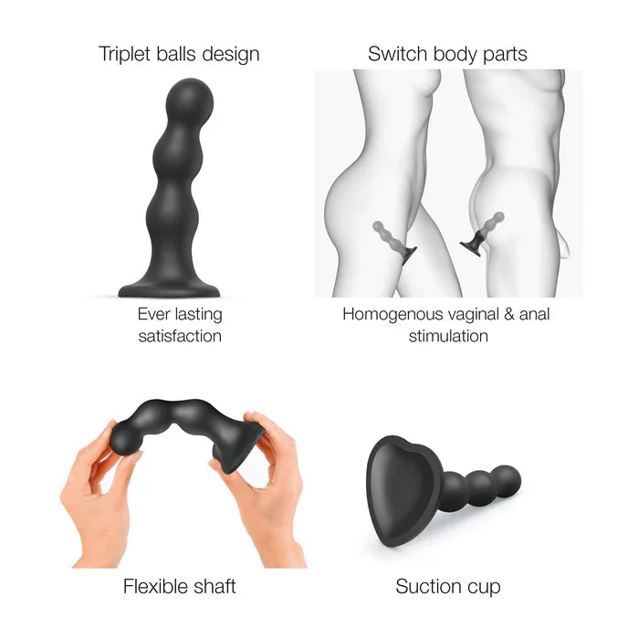 Dildo Plug Balls - Strap-on-me