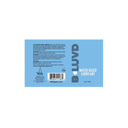 Water Based Lubricant - B-Luvd