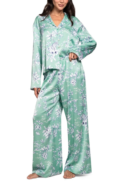 Georgia PJ Pant Set in Rainforest - Midnight Bakery