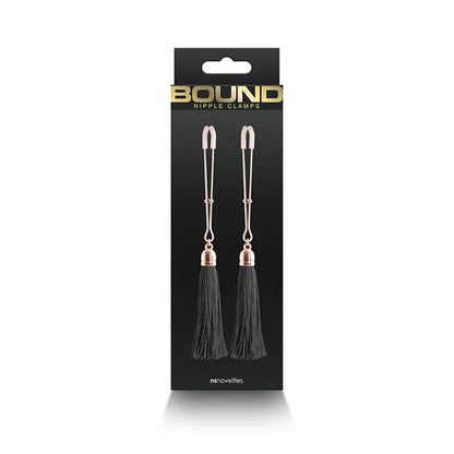 T1 Nipple Clamps In Black - NS Novelties