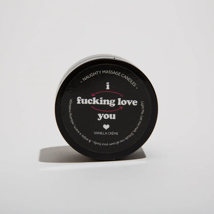 I F*cking Love You Mini Massage Candle - Kama Sutra