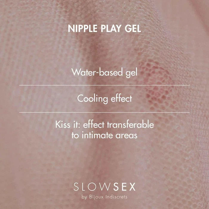Nipple Play Gel - Slow Sex - Bijoux Indiscrets